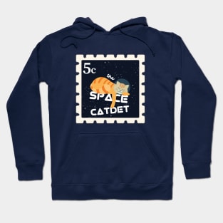 Tabby Kitten in Space | Funny Gift Ideas | Orange Cat Hoodie